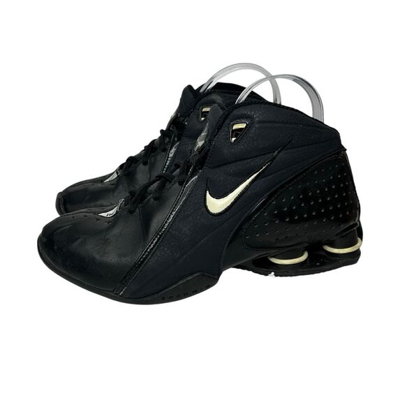 Nike Black white High-Top Shox Athletic Shoes 9 vintage 2005 main image 5